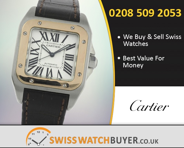 Sell Your Cartier Santos 100 Watches