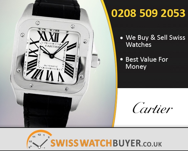 Sell Your Cartier Santos 100 Watches