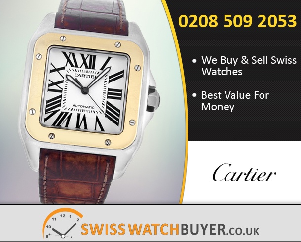 Sell Your Cartier Santos 100 Watches