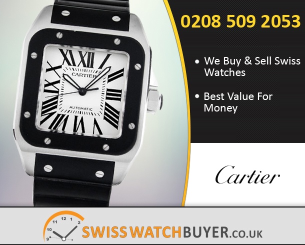 Sell Your Cartier Santos 100 Watches