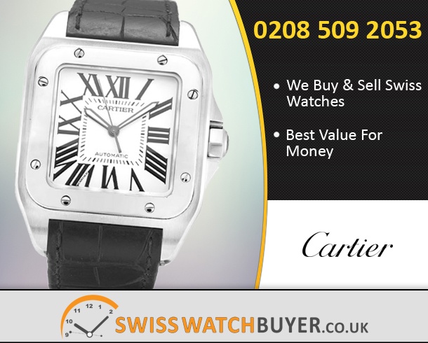 Pre-Owned Cartier Santos 100 Watches