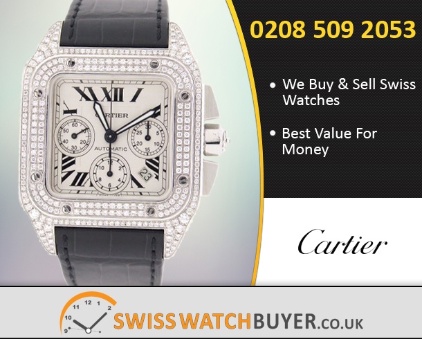 Sell Your Cartier Santos 100 Watches