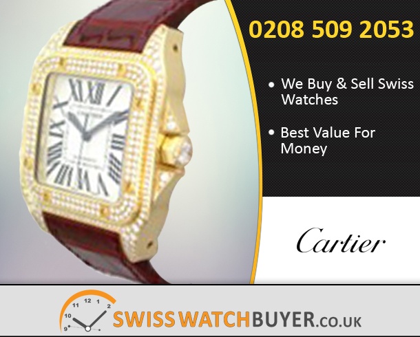 Sell Your Cartier Santos 100 Watches