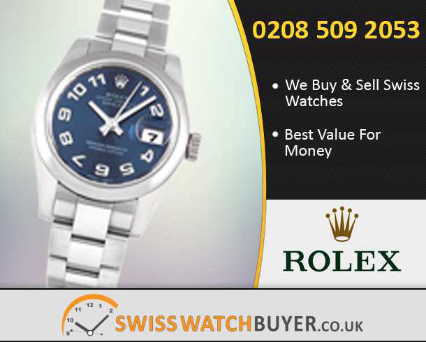 Sell Your Rolex Lady Datejust Watches