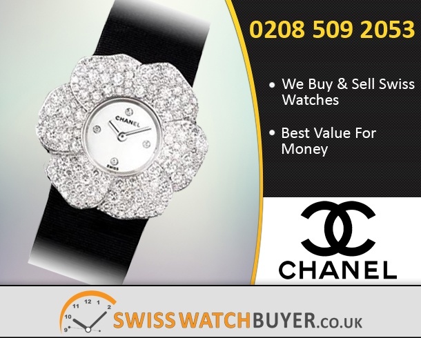 Pre-Owned CHANEL Camelia Watches