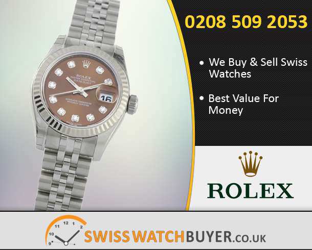 Sell Your Rolex Lady Datejust Watches