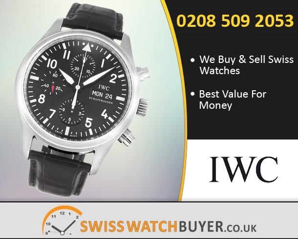 Pre-Owned IWC Pilots Chrono Watches