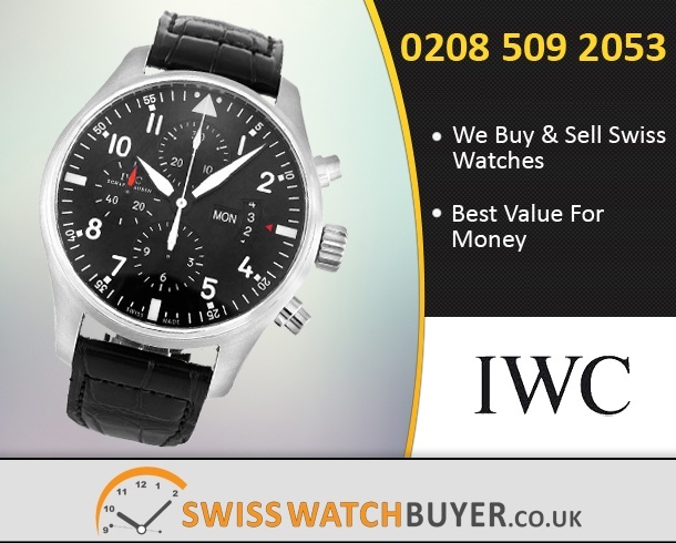 Pre-Owned IWC Pilots Chrono Watches