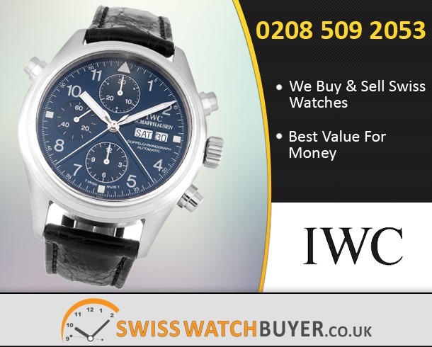 Pre-Owned IWC Pilots Double Chrono Watches