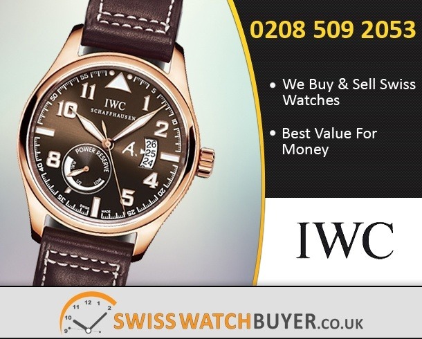 Sell Your IWC Pilots Classic Watches