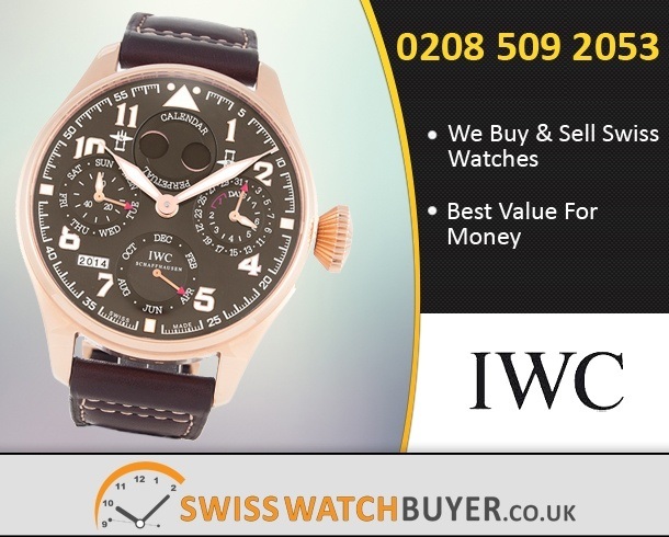 Buy IWC Big Pilots Perpetual Calendar Saint Exupery Watches