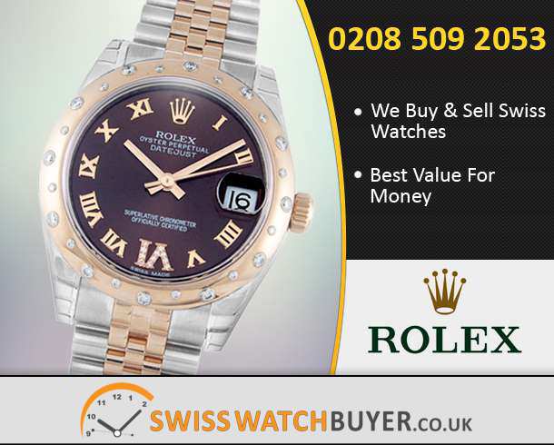 Sell Your Rolex Lady Datejust Watches