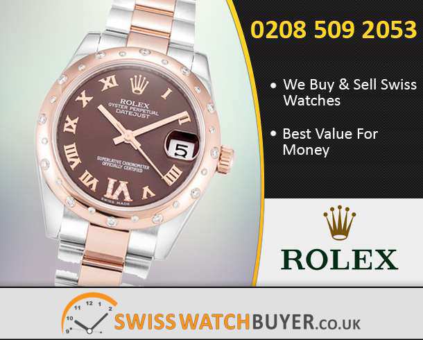 Sell Your Rolex Lady Datejust Watches