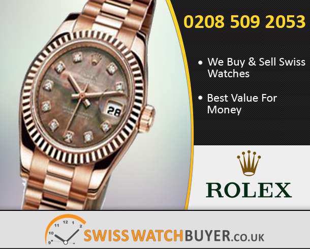 Sell Your Rolex Lady Datejust Watches