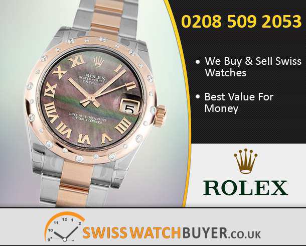 Sell Your Rolex Lady Datejust Watches