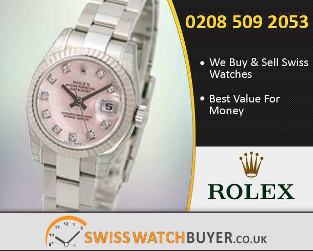 Sell Your Rolex Lady Datejust Watches