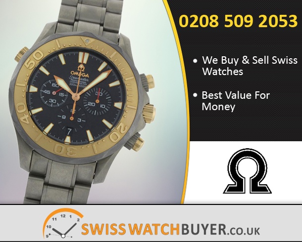 Sell Your OMEGA Seamaster 300m Watches