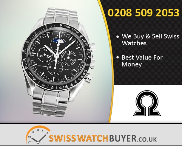 Pre-Owned OMEGA Speedmaster Moonphase Watches