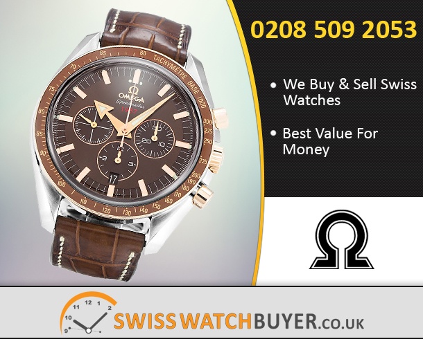 Pre-Owned OMEGA Speedmaster Broad Arrow Watches