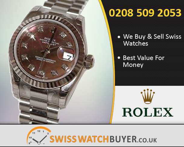 Sell Your Rolex Lady Datejust Watches