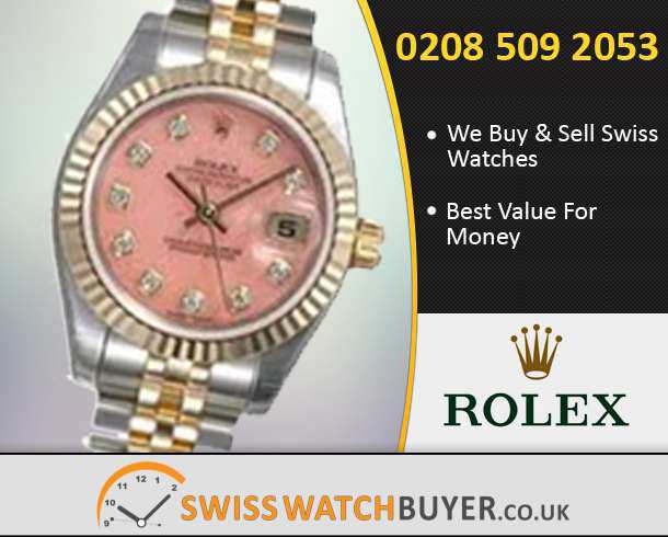 Sell Your Rolex Lady Datejust Watches