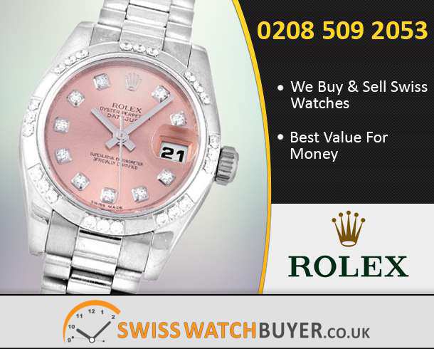 Sell Your Rolex Lady Datejust Watches