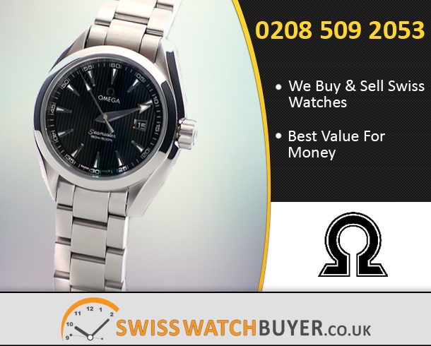 Sell Your OMEGA Aqua Terra 150m Ladies Watches