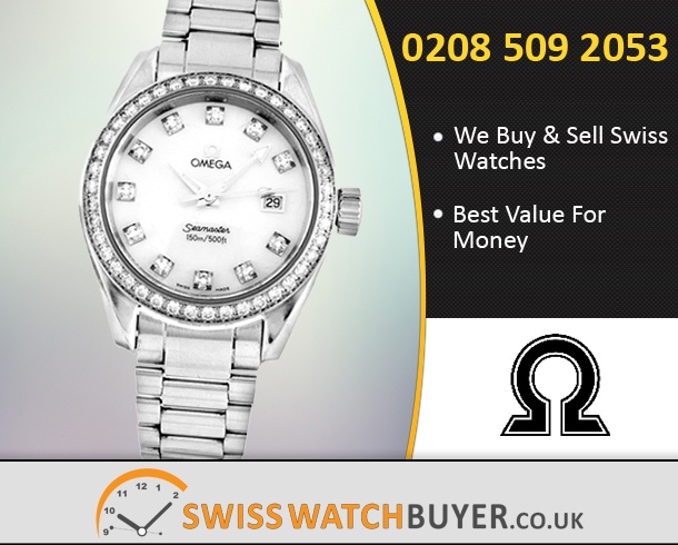 Pre-Owned OMEGA Aqua Terra 150m Ladies Watches