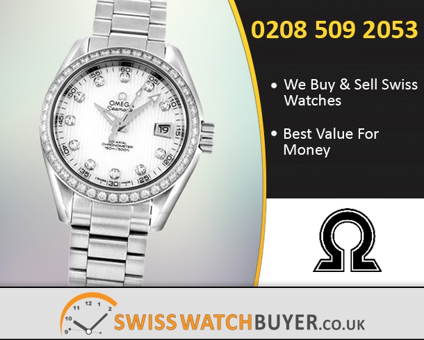 Pre-Owned OMEGA Aqua Terra 150m Ladies Watches