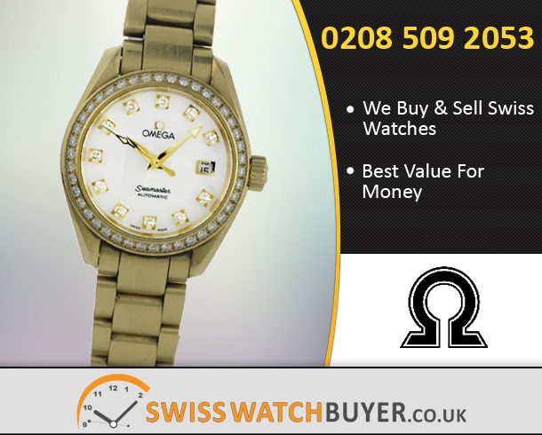 Pre-Owned OMEGA Aqua Terra 150m Ladies Watches