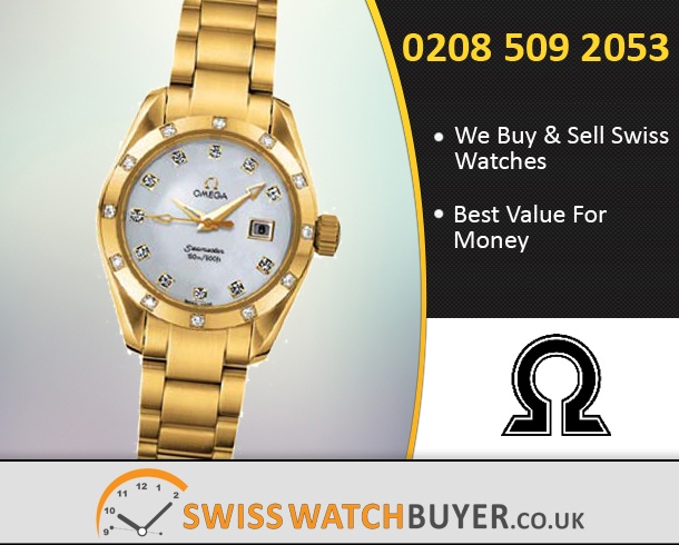 Pre-Owned OMEGA Aqua Terra 150m Ladies Watches