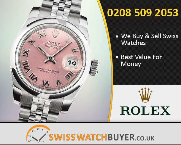 Sell Your Rolex Lady Datejust Watches