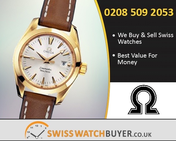 Sell Your OMEGA Aqua Terra 150m Ladies Watches