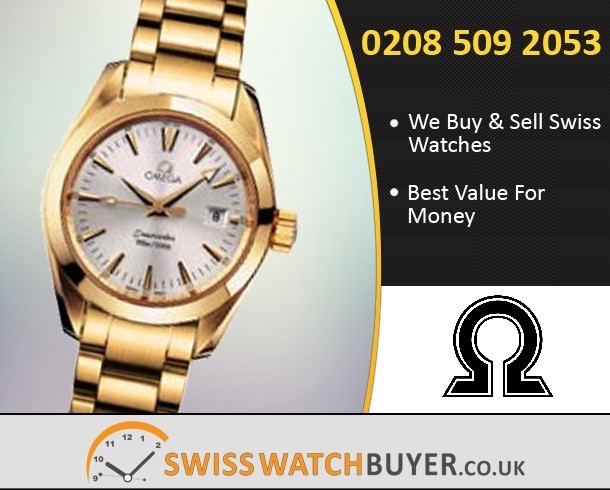 Sell Your OMEGA Aqua Terra 150m Ladies Watches