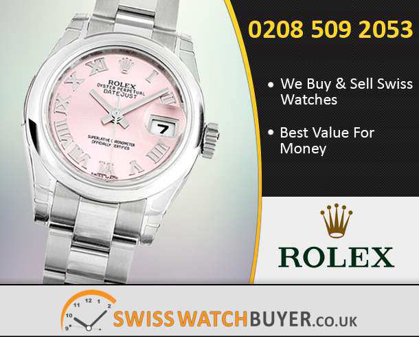 Sell Your Rolex Lady Datejust Watches