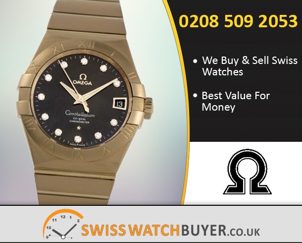 Sell Your OMEGA Constellation Chronometer Watches