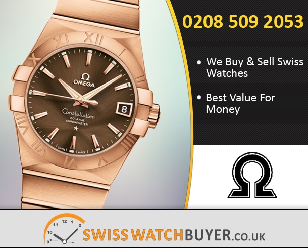 Sell Your OMEGA Constellation Chronometer Watches