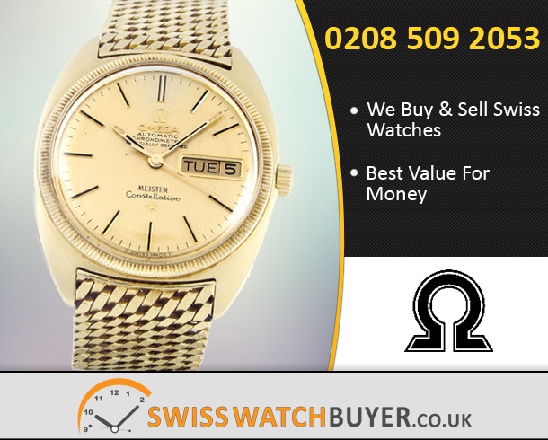 Sell Your OMEGA Constellation Chronometer Watches