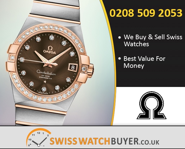 Sell Your OMEGA Constellation Chronometer Ladies Watches