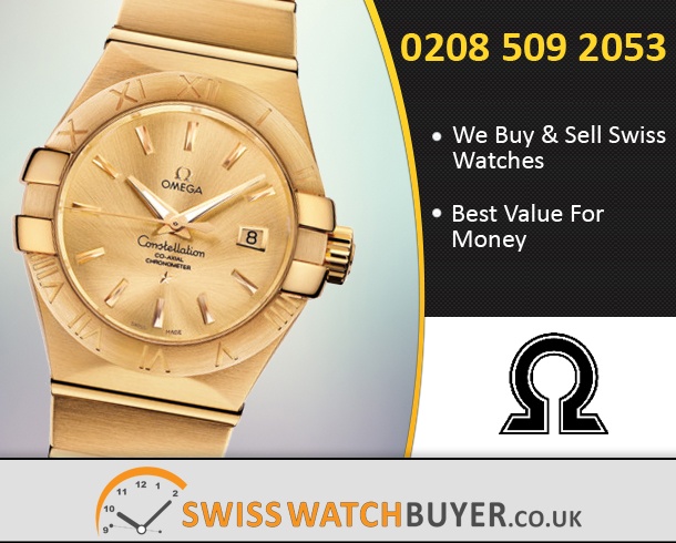 Sell Your OMEGA Constellation Chronometer Ladies Watches