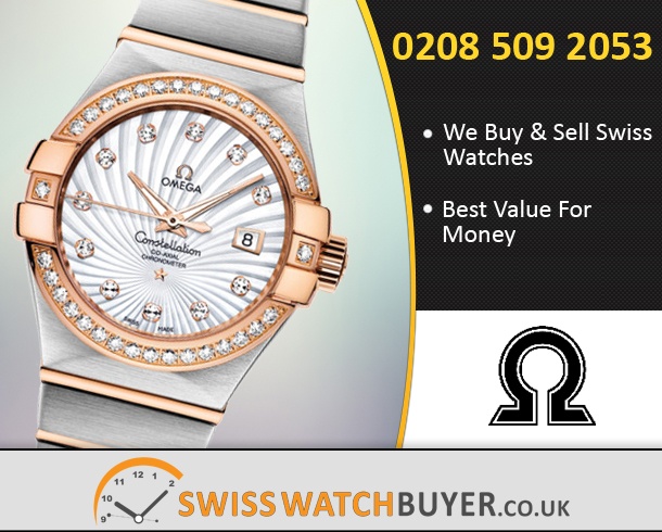 Sell Your OMEGA Constellation Chronometer Ladies Watches