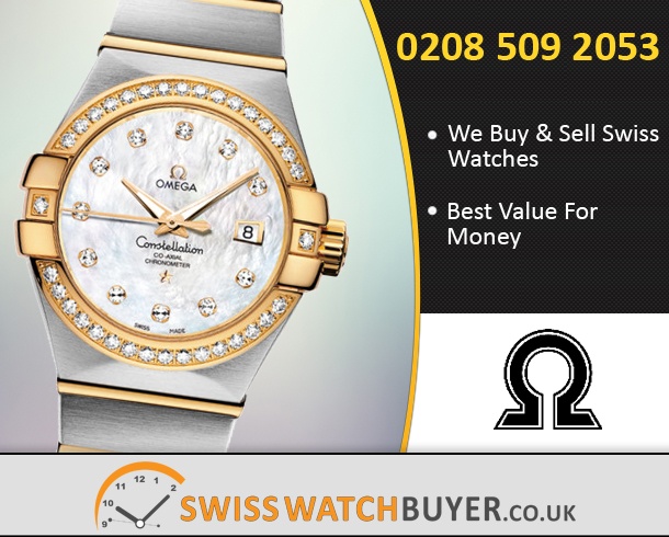 Sell Your OMEGA Constellation Chronometer Ladies Watches