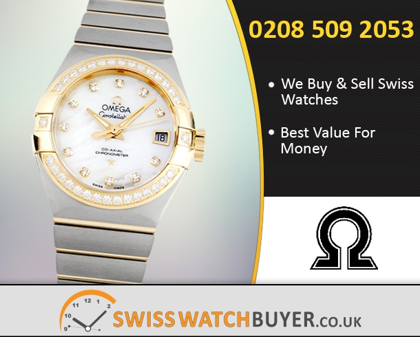 Sell Your OMEGA Constellation Chronometer Ladies Watches