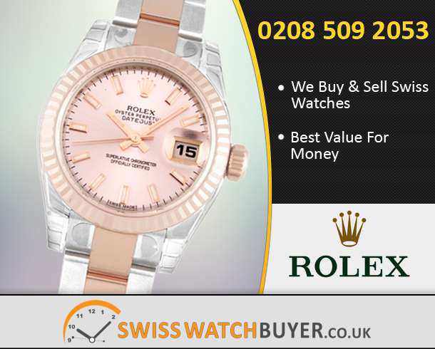 Sell Your Rolex Lady Datejust Watches