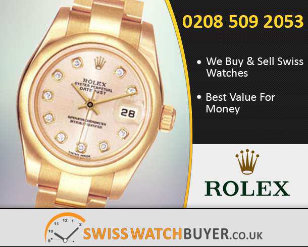 Sell Your Rolex Lady Datejust Watches