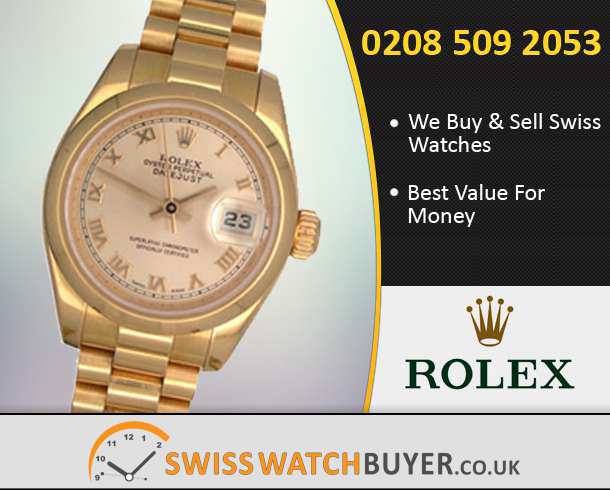 Sell Your Rolex Lady Datejust Watches