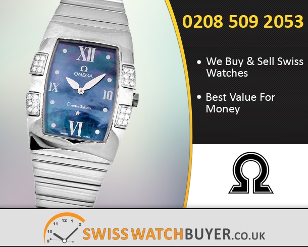 Buy OMEGA Constellation Quadrella Watches