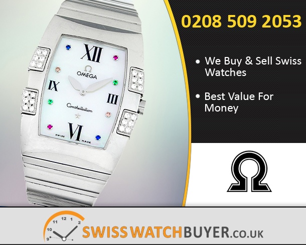 Pre-Owned OMEGA Constellation Quadrella Watches