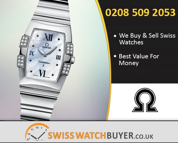 Buy OMEGA Constellation Quadrella Watches