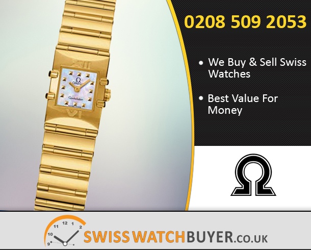 Pre-Owned OMEGA Constellation Quadrella Watches